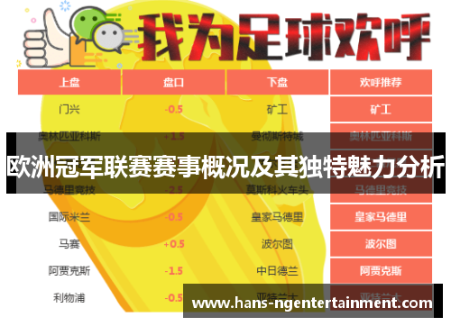 欧洲冠军联赛赛事概况及其独特魅力分析